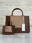 CHARLES & KEITH BAG ( DARK BROWN )