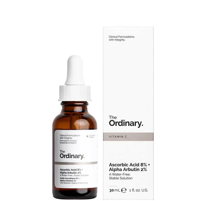 The Ordinary Ascorbic Acid 8% + Alpha Arbutin 2% Serum Hover Image