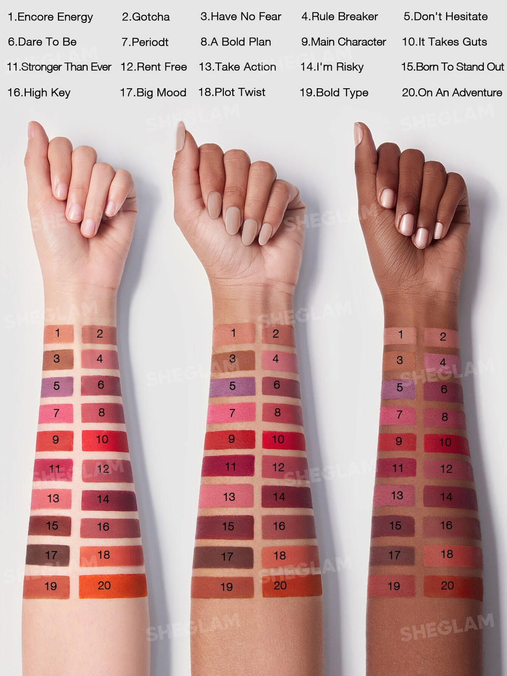 Sheglam Dynamatte Boom Long lasting Matte Lipstick