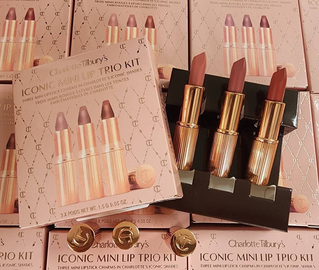 CHARLOTTE TILBURY Iconic Mini Lip Trio Kit Hover Image