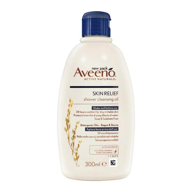 Aveeno Skin Relief Shower Cleansing Oil Hover Image