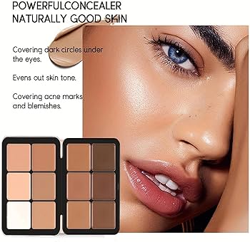 Carla Secret Concealer & contour Palette 12 cream shades Main Image