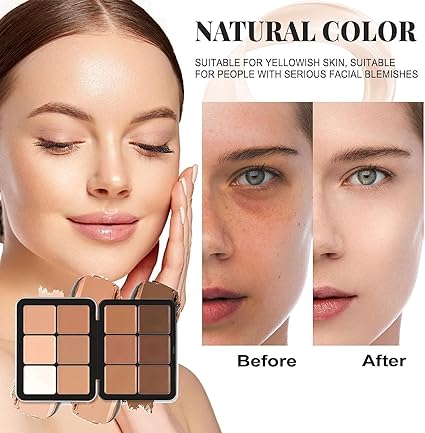 Carla Secret Concealer & contour Palette 12 cream shades Hover Image