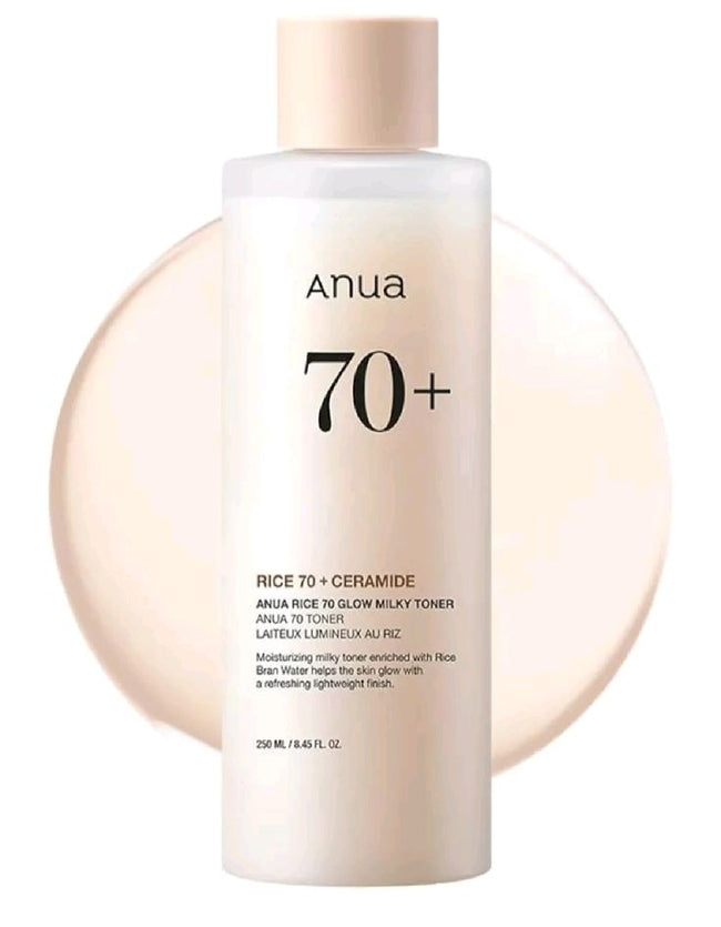 ANUA Rice 70+ Glow Milky Toner 250ml Main Image
