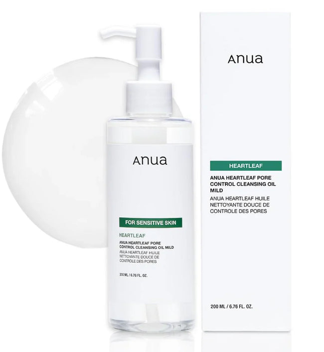Anua Heartleaf Pore Control Cleansing Oil Mild - Sensitive Skin Hover Image