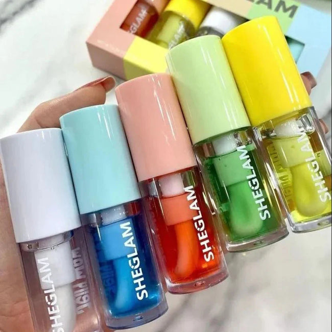 sheglam Jelly Wow Hydrating Lip Oil – Transparent Glossy Hover Image