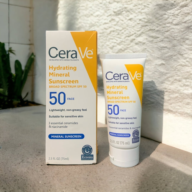 CeraVe Hydrating Mineral Sunscreen Main Image