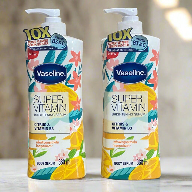 Vaseline Super Vitamin Citrus & Vitamin B3 Serum Pack of 2 Hover Image