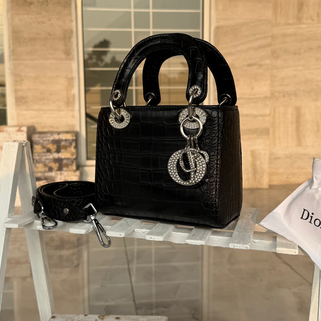Christian dior Lady Dior Bag (BLACK) Main Image