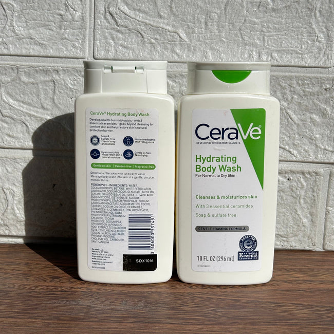 Hydrating Body Wash: Moisturizing Cleanse | CeraVe Hover Image