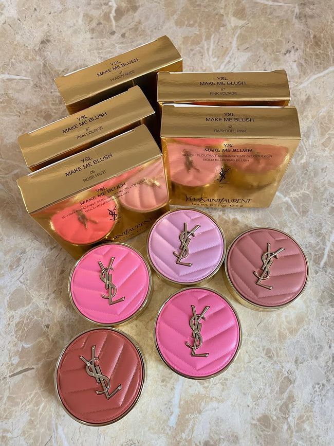 YSL- MAKE ME BLUSH 24H BUILDABLE BLURRING POWDER BLUSH Hover Image