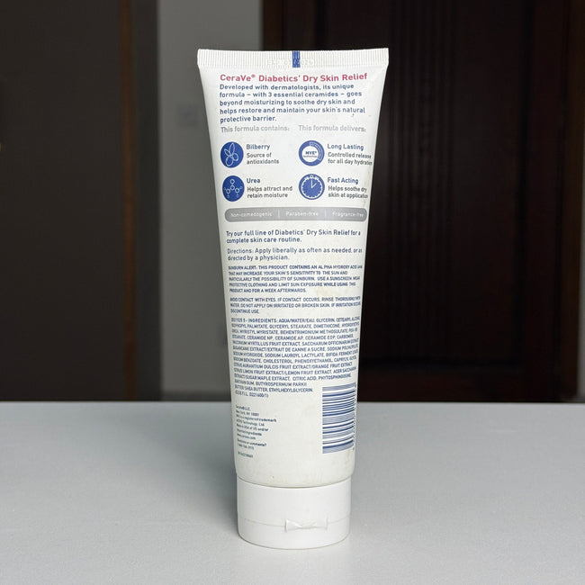 CeraVe Diabetics Dry Skin Relief Moisturizing Cream Main Image