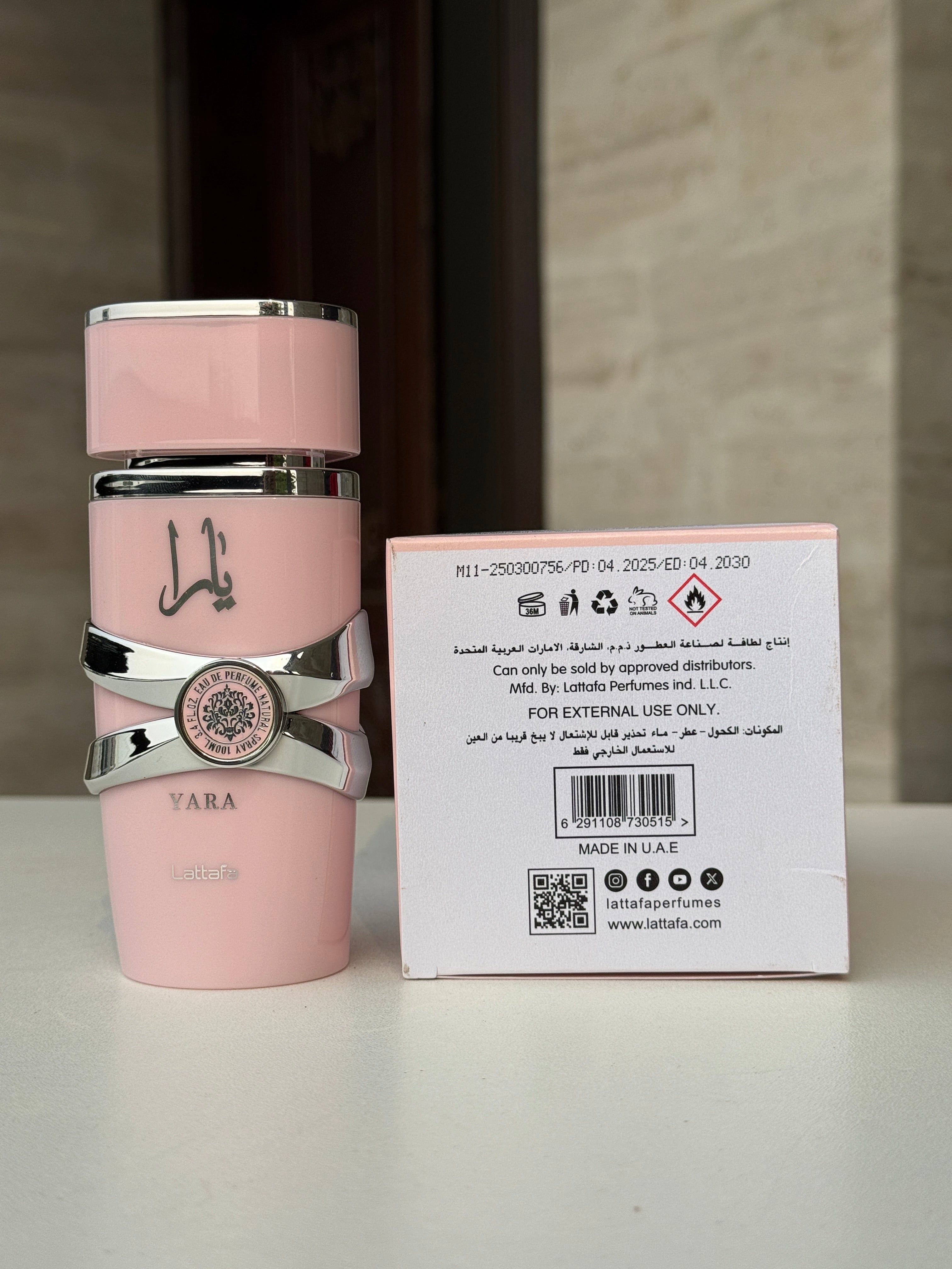 Yara Lattafa Perfumes for women 100ml