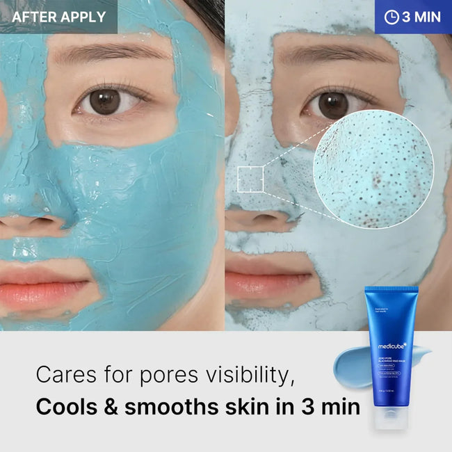 Medicube Zero Pore Blackhead Mud Mask Main Image