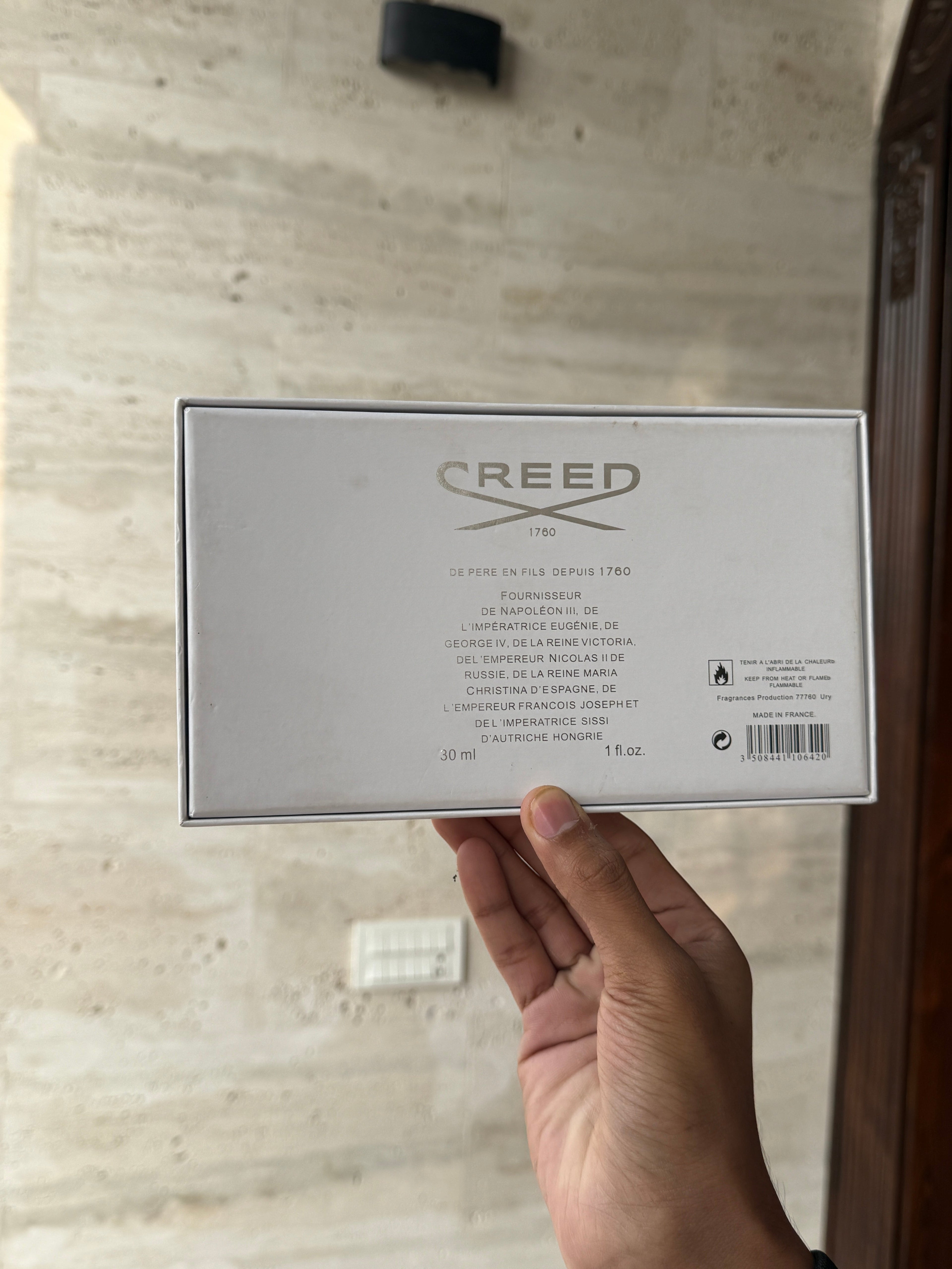 CREED 1760 MINI PERFUME SET  30ML x 3
