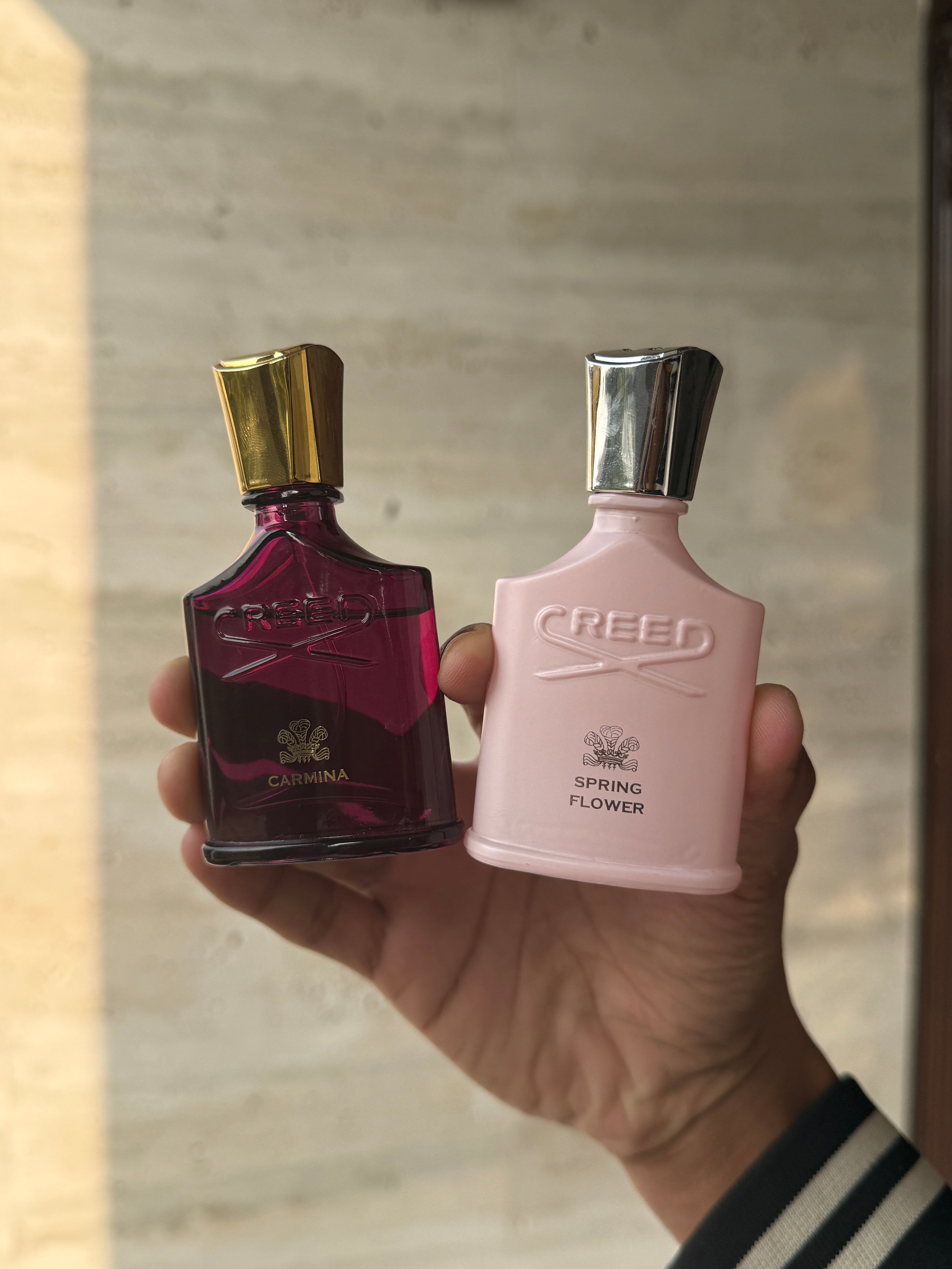 CREED HIM & HER MINI PERFUME SET  30ML X 4