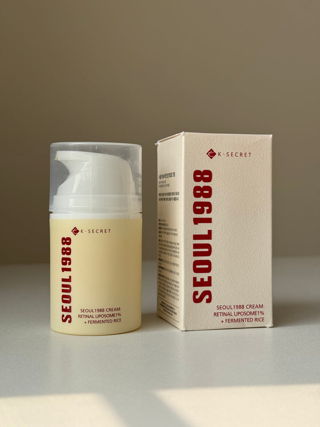 K-SECRET SEOUL 1988 Cream : Retinal Liposome 1% + Fermented Rice 50ml Hover Image