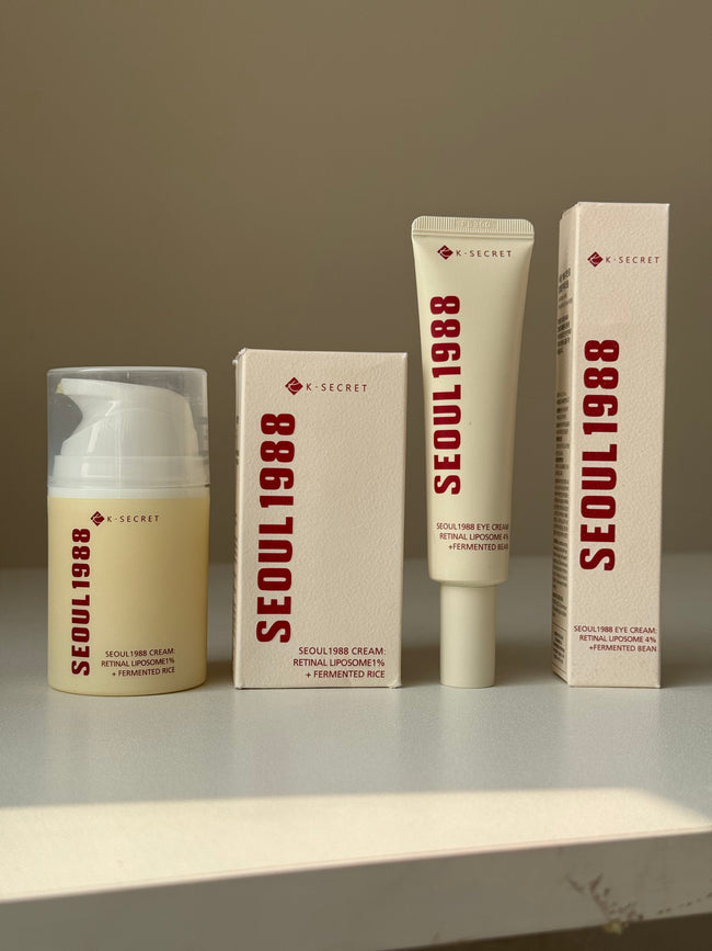 K-Secret Seoul 1988 Eye Cream Retinal Liposome 4% + Fermented Bean + Liposome 1% + Fermented Rice 50ml Hover Image