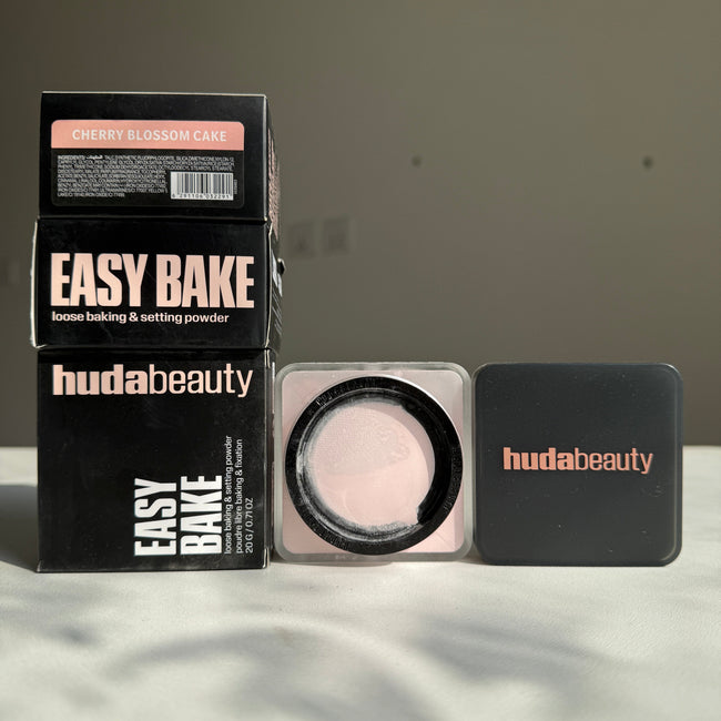 Huda Beauty - Easy Bake Loose Baking & Setting Powder - CHERRY BLOSSOM Hover Image