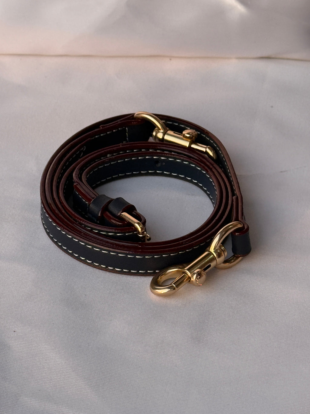 COACH BLUE BAG WITH CHERRY PATTERN AND CHERRY CHARM