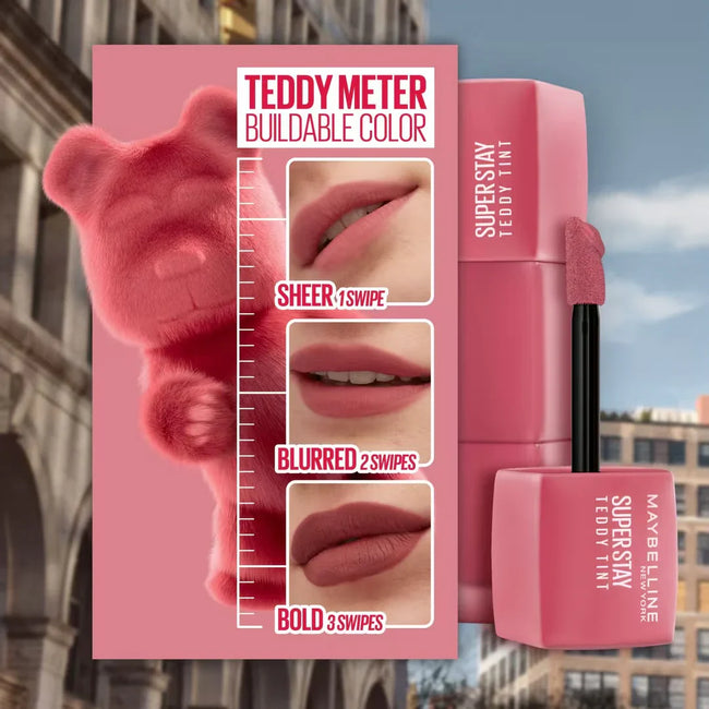 Maybelline  New York super Stay Teddy Tint Hover Image