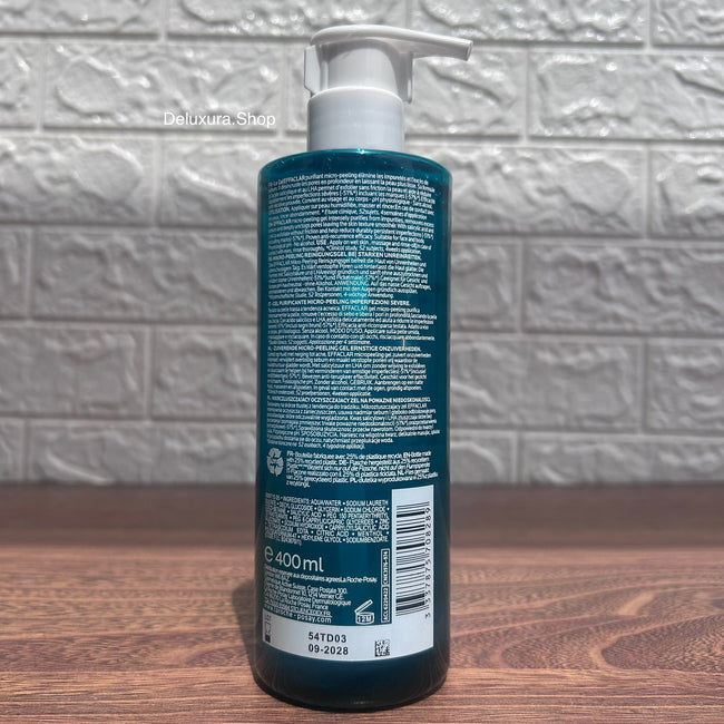 La Roche Posay EFFACLAR Micro Peeling Purifying Gel cleanser  (pump) Main Image