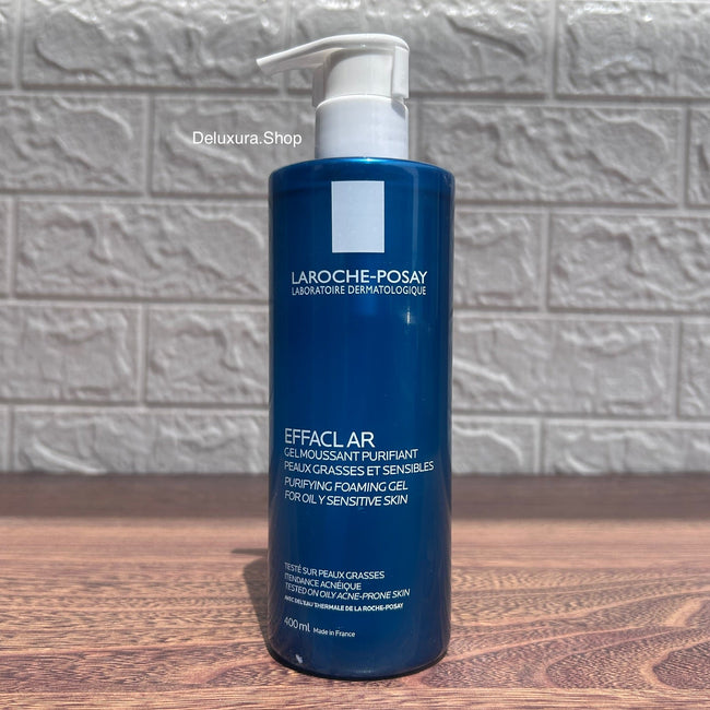 La Roche Posay EFFACLAR Purifying Foaming Gel For Oily Sensitive Skin cleanser (  pump ) Hover Image