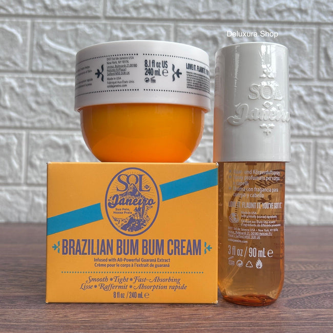 Brazilian Beauty Duo: Bum Bum Cream & Cheirosa 71 Main Image