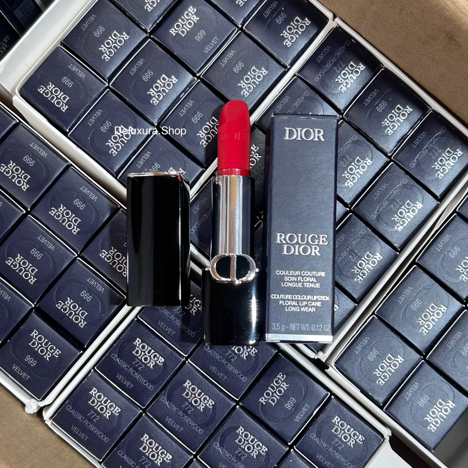 DIOR ROUGE LIPSTICK FLORAL LIP CARE (3.5g)