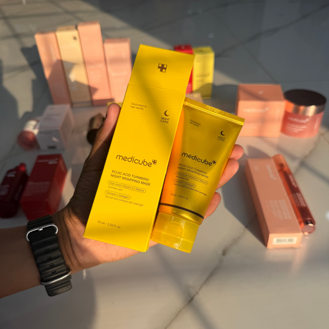 Medicube Kojic Acid Turmeric Night Wrapping Mask Hover Image
