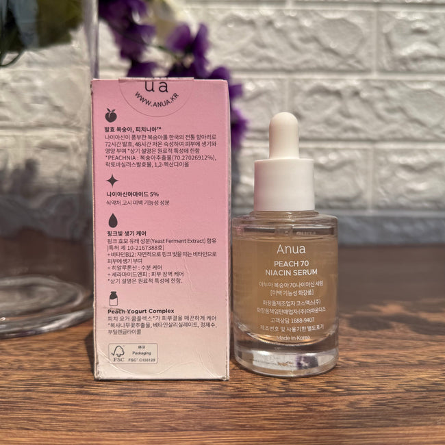 Anua Peach 70 Niacinamide Serum 30ml Main Image