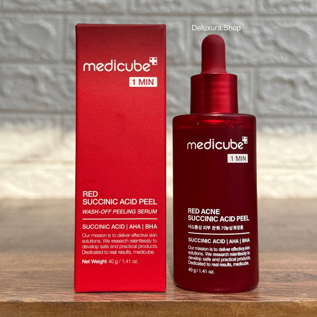 Medicube Red Acne Succinic Acid Peel | Peeling Serum 40g Hover Image