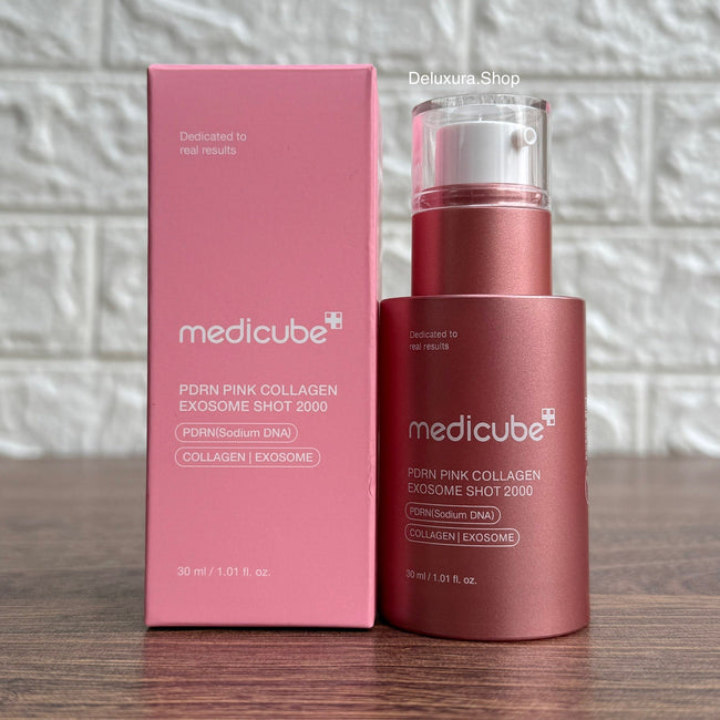 Medicube PDRN Pink Collagen Exosome Shot Serum 30ml Hover Image