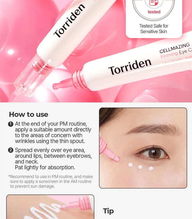 Torriden Cellmazing Firming Eye Cream Main Image