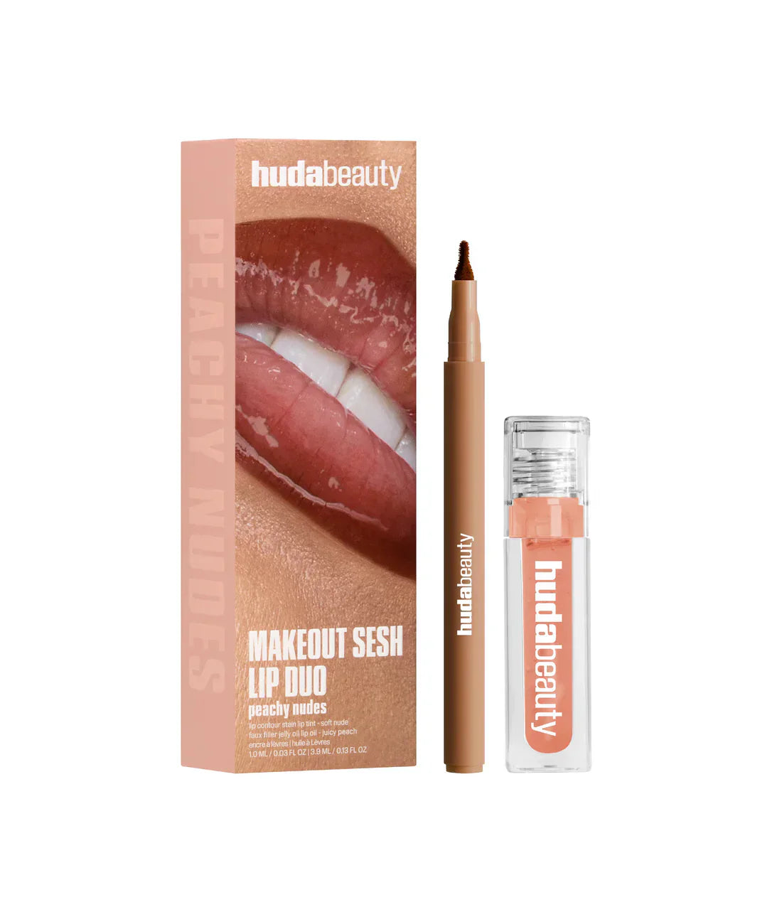 Huda Beauty Make Out Sesh Lip Stain and Lip Gloss Duo