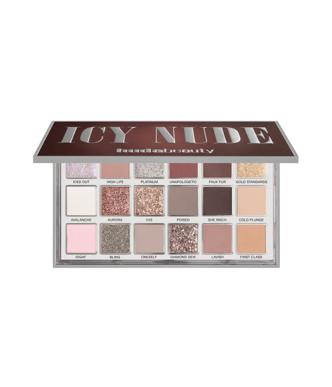 Huda Beauty Icy Nude Eyeshadow Palette Hover Image