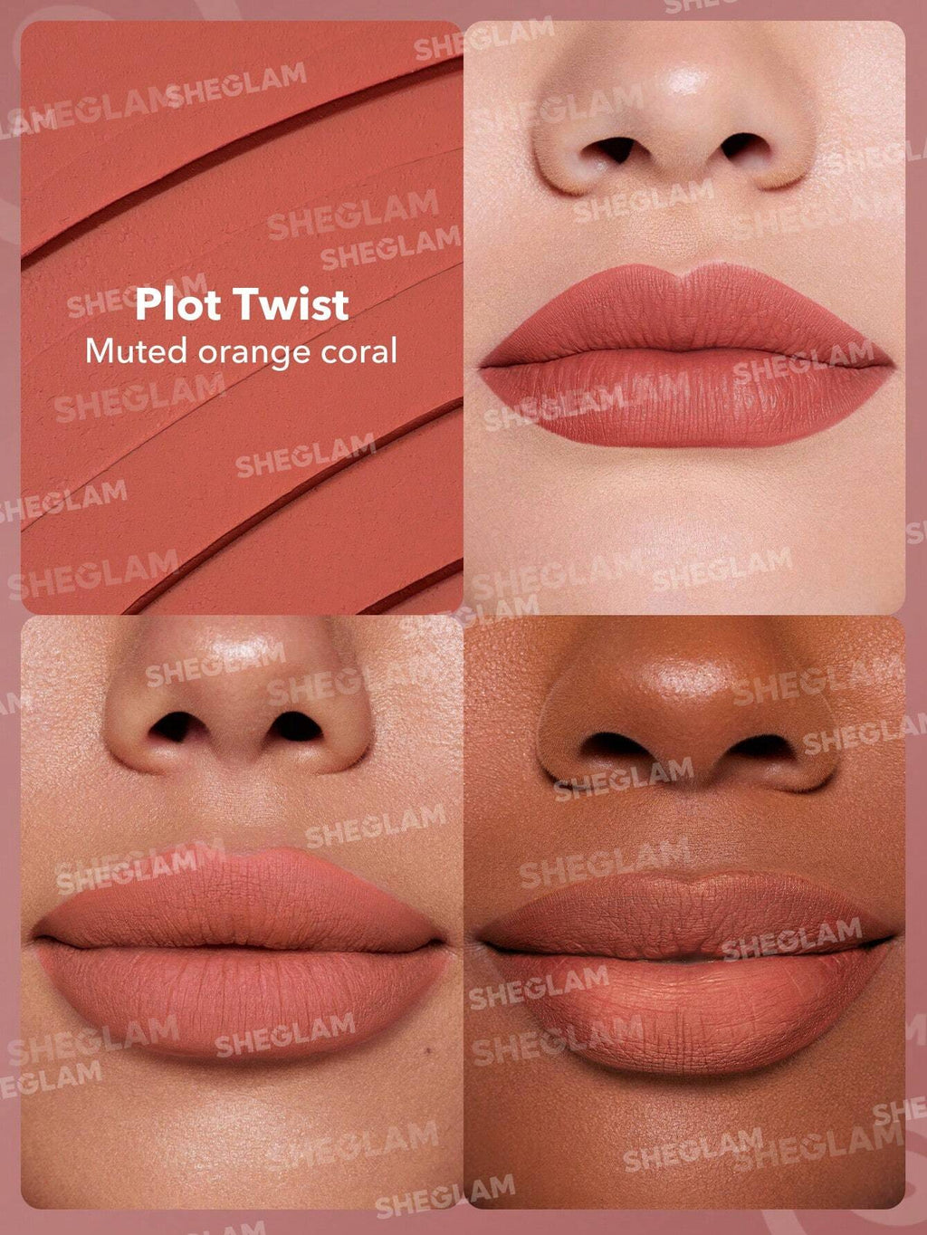 Sheglam Dynamatte Boom Long lasting Matte Lipstick