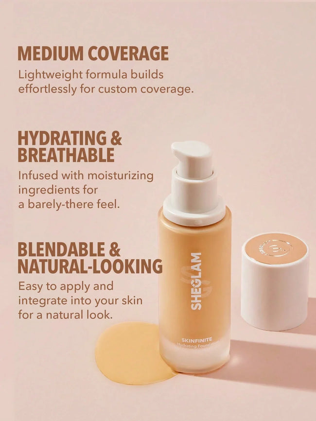 SHEGLAM Skinfinite Hydrating Foundation 40ml Main Image