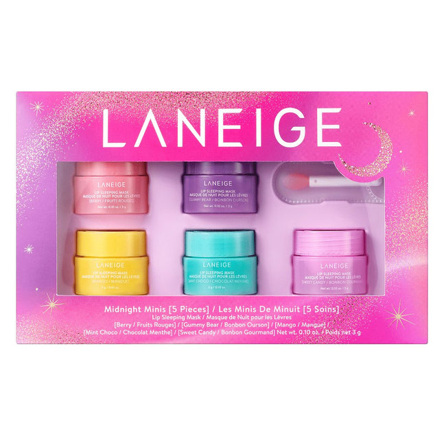 LANEIGE Midnight Minis Lip Sleeping Mask (pack of 5) Hover Image