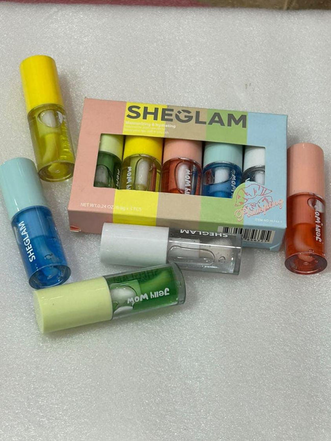 sheglam Jelly Wow Hydrating Lip Oil – Transparent Glossy Main Image
