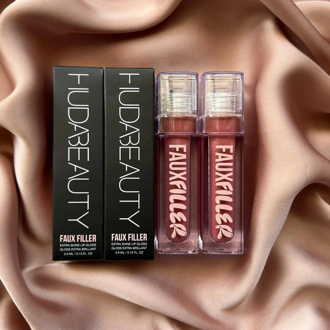 HUDA BEAUTY FAUX FILLER EXTRA SHINE LIP GLOSS Hover Image