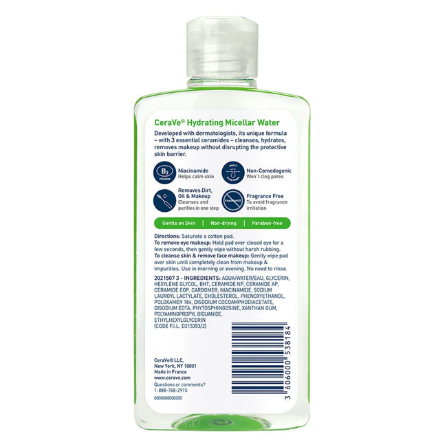 CERAVE Hydrating Micellar Water Main Image