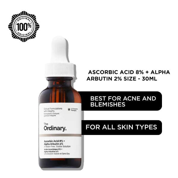 The Ordinary Ascorbic Acid 8% + Alpha Arbutin 2% Serum Main Image