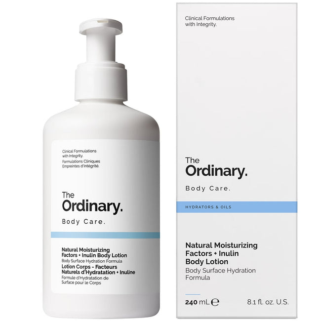The Ordinary Body Care Natural Moisturizing Factors + Inulin Body Lotion 240ml Hover Image