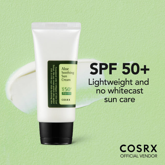 COSRX Aloe Smoothing Sun Cream 50 SPF Main Image