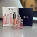 Dior Addict Lip Essentials 3pc Set + Gift Box Lip Glow & Maximizer
