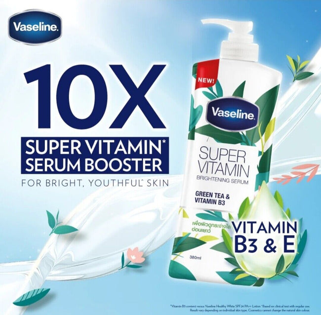 Vaseline Super Vitamin Green Tea & vitamin B3 360ml Hover Image