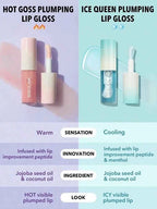 Sheglam Plump Addict HOT & COLD GLOSS DUO Plumping Lipgloss Set