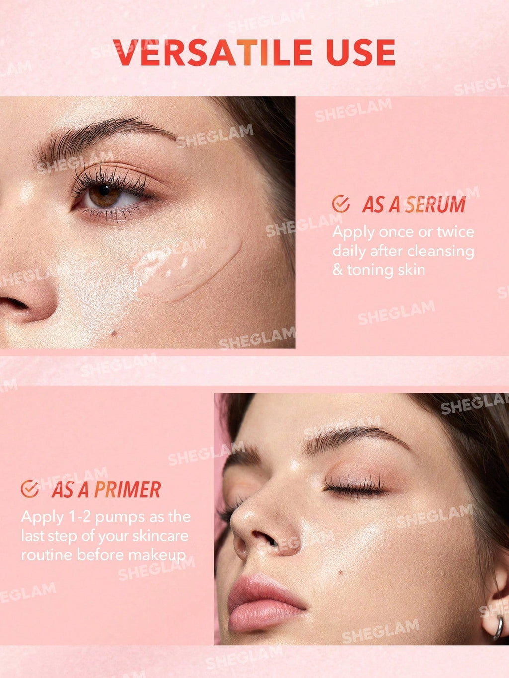 Sheglam Melon Melt Niacinamide Serum Primer